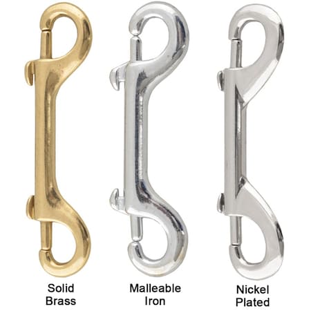 Jacks Imports Double End Snap NCKL-D/C 163-NKL